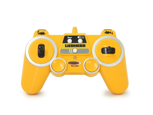 Jamara utovarivač na daljinsko upravljanje Liebherr, žuti 1:20
