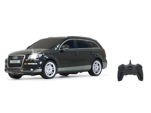 Jamara auto na daljinsko upravljanje Audi Q7, crni 1:24
