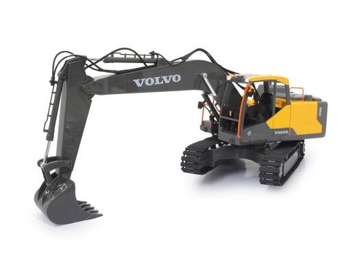 Jamara bager na daljinsko upravljanje Volvo EC160E, žuti 1:16