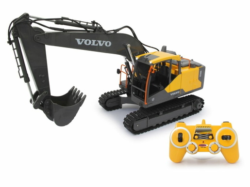 Jamara bager na daljinsko upravljanje Volvo EC160E, žuti 1:16
