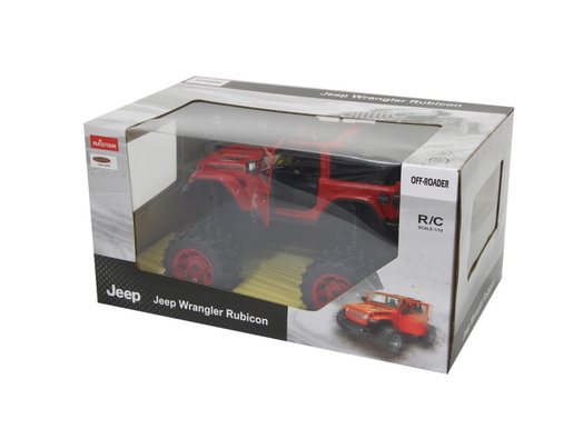 Jamara auto na daljinsko upravljanje Jeep Wrangler JL, crveni 1:14