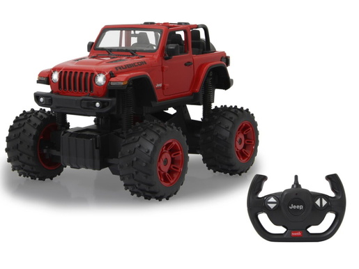 Jamara auto na daljinsko upravljanje Jeep Wrangler JL, crveni 1:14