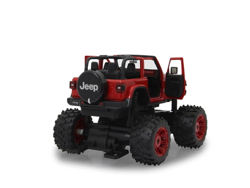 Jamara auto na daljinsko upravljanje Jeep Wrangler JL, crveni 1:14