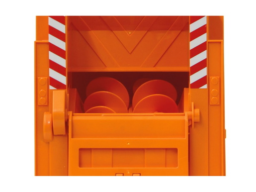 Jamara kamion na daljinsko upravljanje smetlarski Mercedes-Benz Antos, žuti 1:20