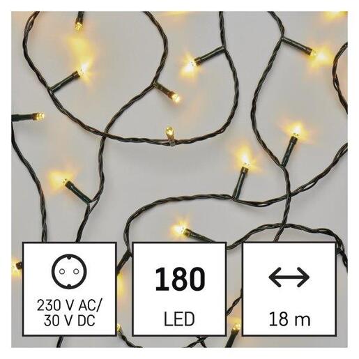 LED lampice 180LED cls mf 18m ww- Toplo bijela