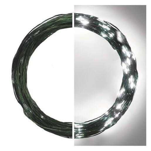 LED lampice 150LED nano 15m g IP44 cw- Hladno bijela