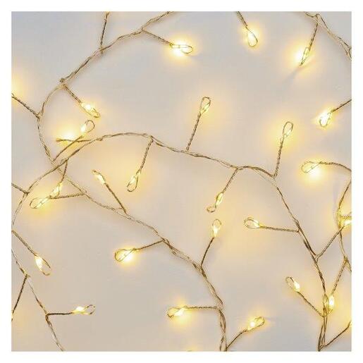 LED lampice 100LED nano cluster bo ww- Toplo bijela