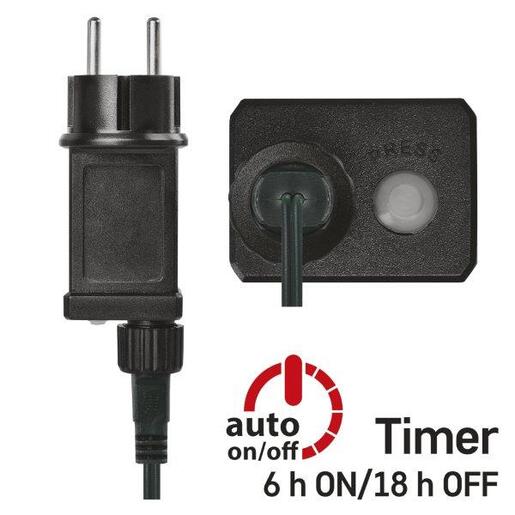 LED lampice 200LED xmas chery timer 20m ww- Toplo bijela