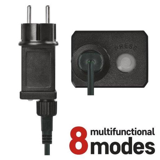 LED lampice 120 LED classic mf 12m mc- Šarena