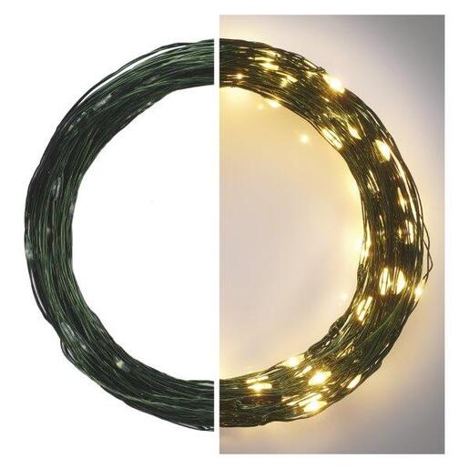 LED lampice 150LED nano 15m g IP44 ww- Toplo bijela