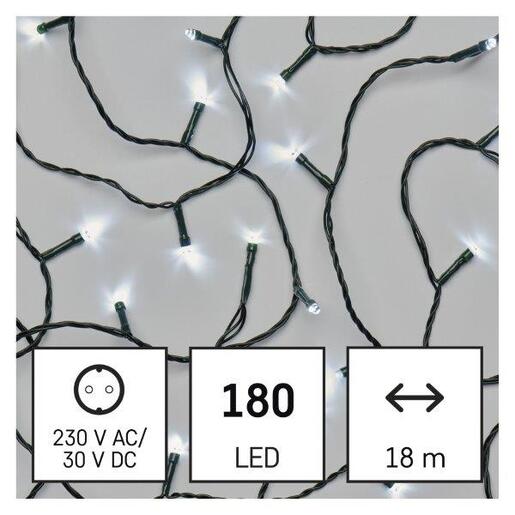 LED lampice 180LED cls mf 18m cw- Hladno bijela