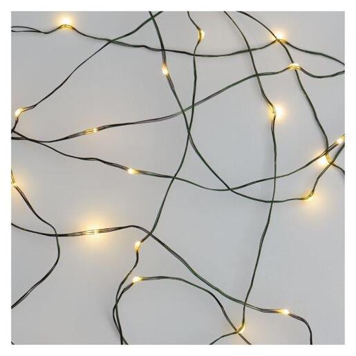 LED lampice 75LED nano 7,5m g IP44 ww- Toplo bijela