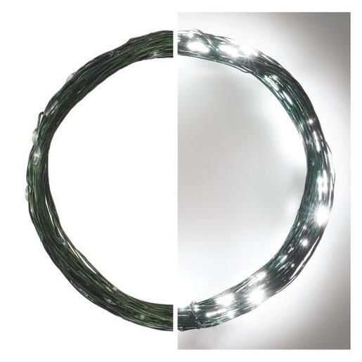 LED lampice 75LED nano 7,5m g IP44 cw- Hladno bijela
