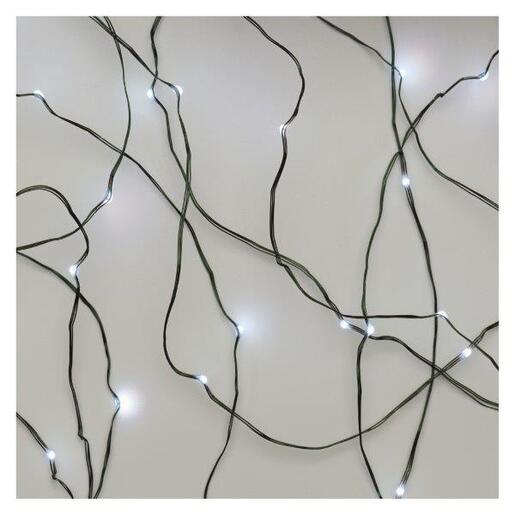 LED lampice 75LED nano 7,5m g IP44 cw- Hladno bijela