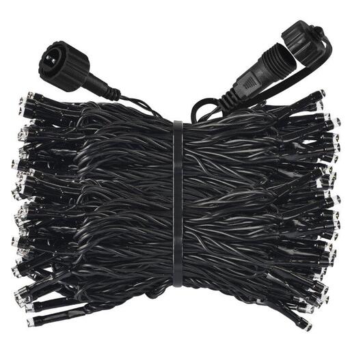 LED lampice konektor 100LED 10m IP44 ww (bez adaptera)- Hladno bijela