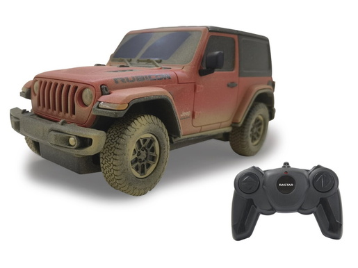Jamara auto na daljinsko upravljanje Jeep Wrangler Rubicon, smeđi 1:24