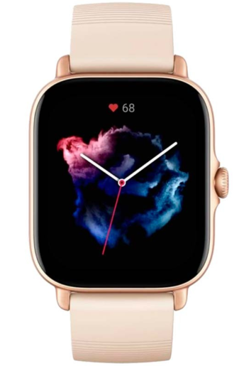Amazfit GTS 3 Ivory White, 42mm, silikonski remen, pametni sat