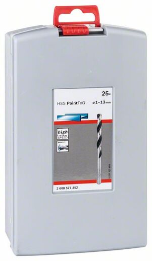 BOSCH HSS PointTeQ svrdla, ProBox set do 25 komada