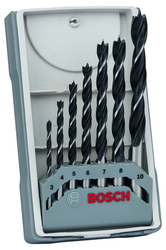 BOSCH Set spiralnih svrdla za drvo