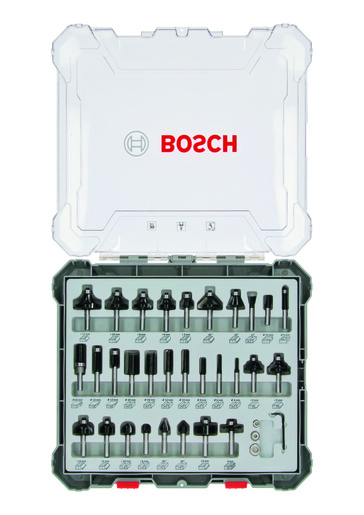 BOSCH Set glodala 30 komada Mixed 8mm prihvat