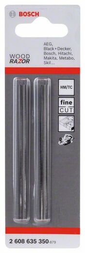 BOSCH Nož za blanju DrvoRAZOR  Ravni, HM 82,4 mm 40 stupnjeva nagib