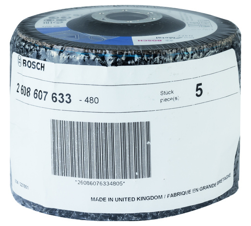 BOSCH Ploča za čišćenje N377, Best for Metal, 125 mm