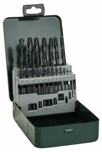 BOSCH 19-dijelni set HSS-R svrdla za metal