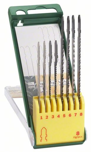 BOSCH List ubodne pile T 111 C, ravni rez, Basic for Wood, ukupna duljina 100 mm