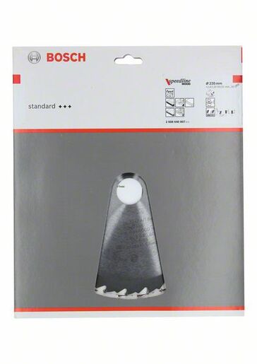 BOSCH List kružne pile Speedline Wood 235x30/25x2,6/1,8 mm, 30Z FZ/WZ