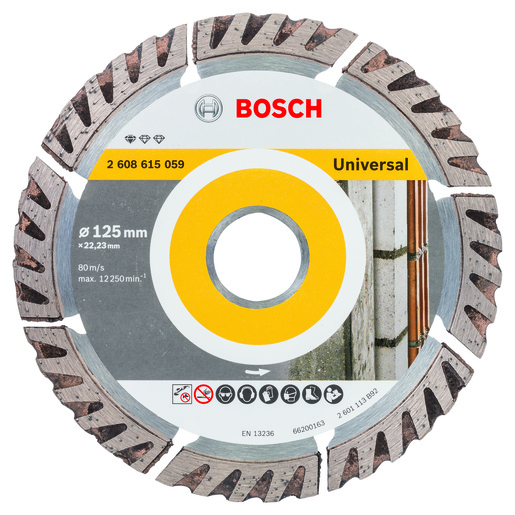BOSCH Dijamantna rezna ploča Standard for Universal 125x22.23