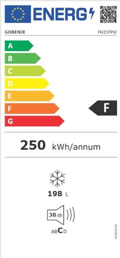 Gorenje horizontalni zamrzivač FH21FPW