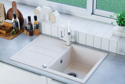 Helika sudoper TESA SQT101-W Light grey