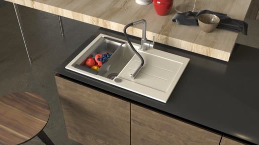 Helika sudoper TESA SQT101-W Light grey