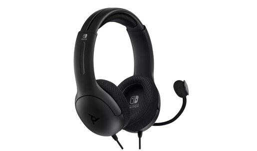 PDP Nintendo Switch gaming slušalice LVL40,  crna
