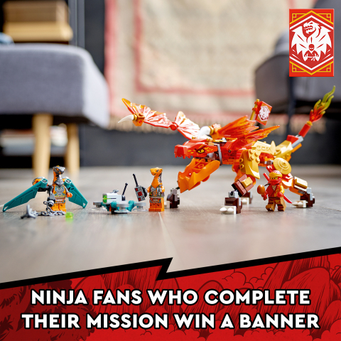 LEGO Ninjago Kaijev vatreni EVO zmaj 71762