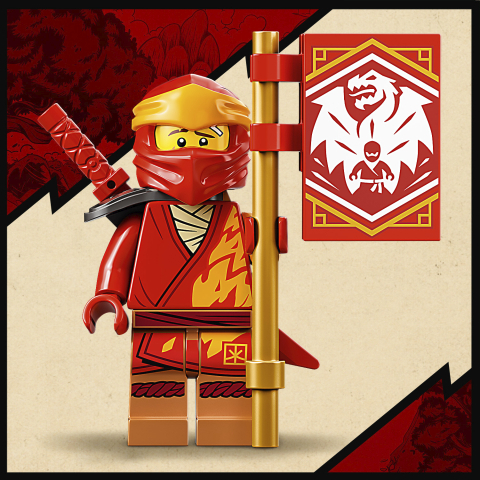LEGO Ninjago Kaijev vatreni EVO zmaj 71762