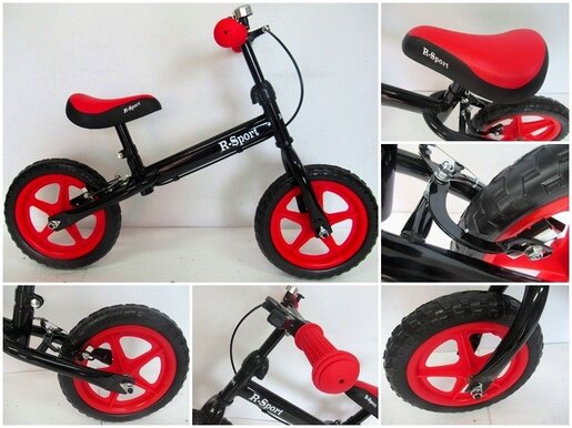 Bicikl bez pedala Sport R4 – crveni