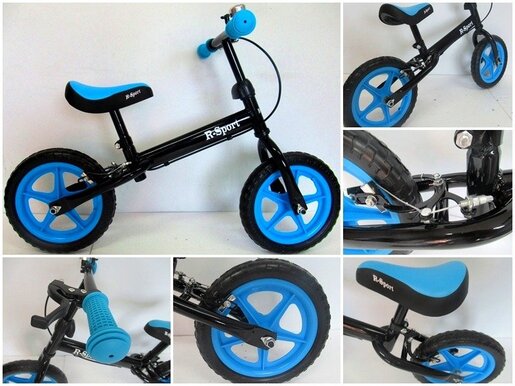 Bicikl bez pedala Sport R4 – plavi