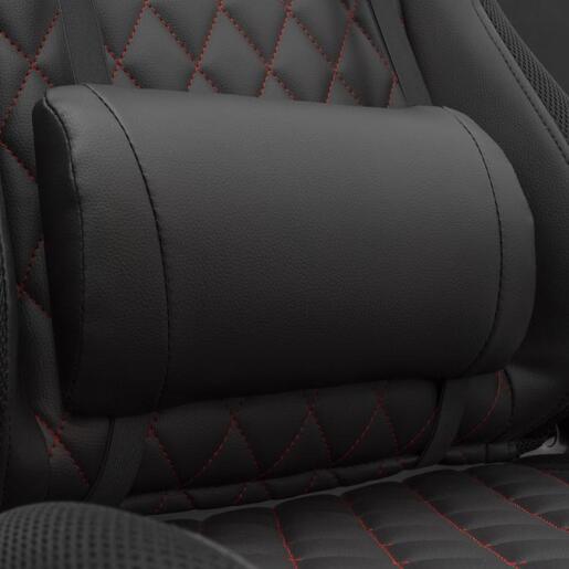 White Shark Thunderbolt RGB, gaming stolica, crna