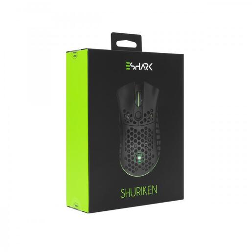 eShark MIŠ ESL-M6 SHURIKEN, RGB, optički miš, 19000 DMI, gaming miš