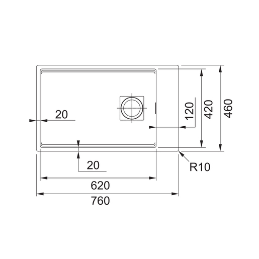 Franke Kubus 2 KNG 110-62