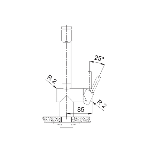 Franke Atlas Neo Doccia ECO