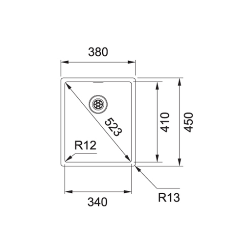 Franke Box BXX 210/110-34