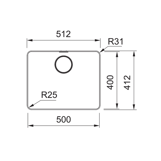 Franke Mythos MYX 210-50