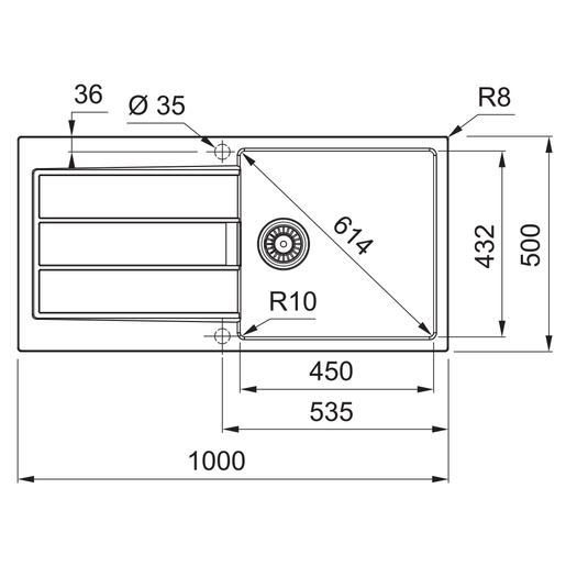 Franke Sirius 2 S2D 611-100