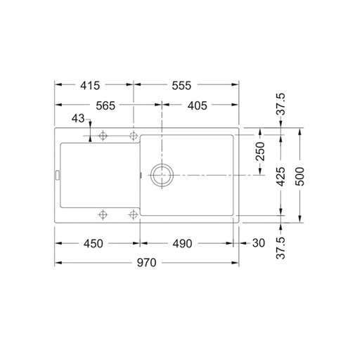 Franke MRG 611-100 XL