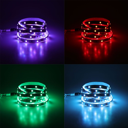 V-TAC LED TRAKA - SET 300 LED 4,8W/m IP20 (2X5M ) RGB