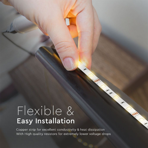 V-TAC LED TRAKA - SET 300 LED 4,8W/m IP20 (2X5M ) RGB