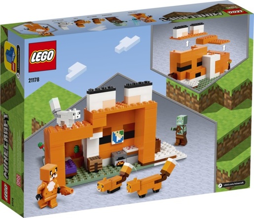 LEGO Minecraft Lisičje prenoćište 21178