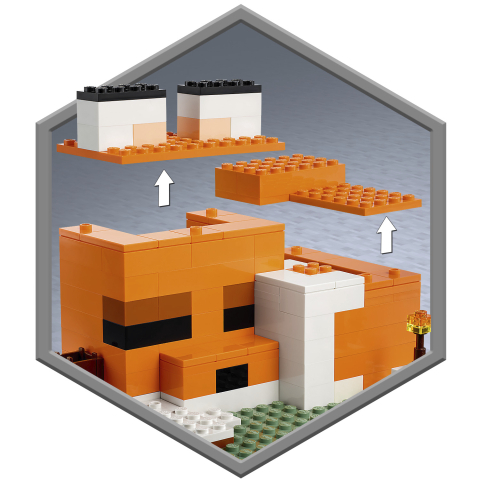 LEGO Minecraft Lisičje prenoćište 21178